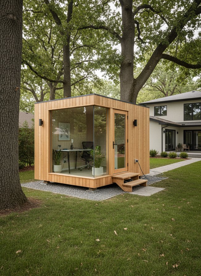 Nordic Style Office Cabin