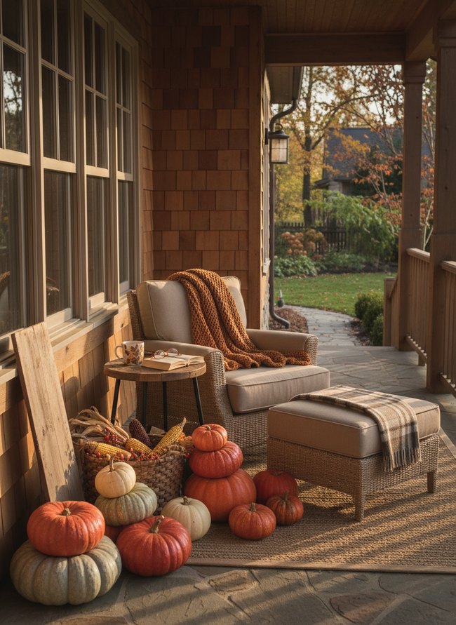 Gourds Galore Porch Welcome