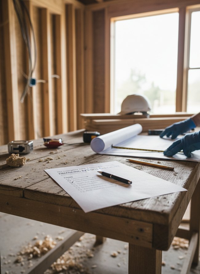 Financing Options Checklist