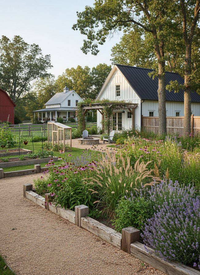 Rustic Farmhouse Border