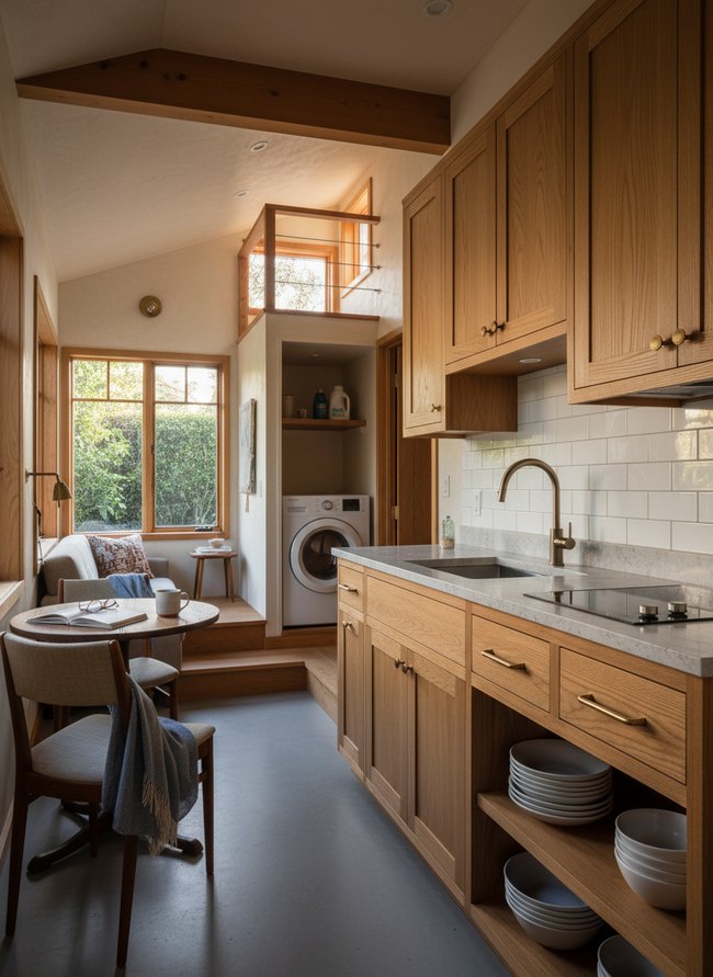 Accessible Counter Height Kitchen