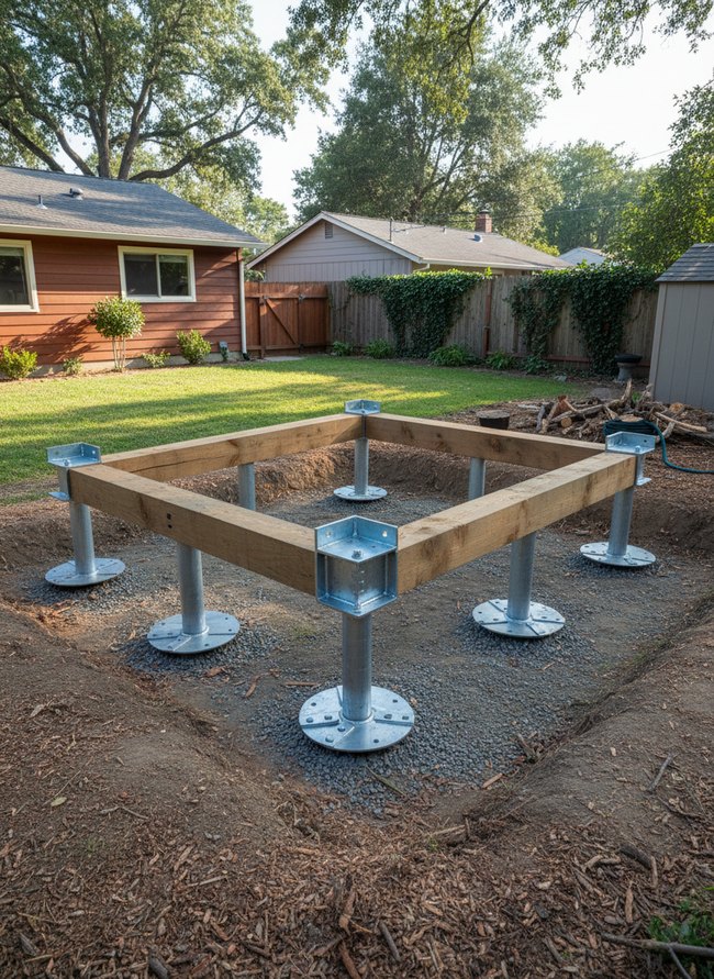 Helical Pile ADU Foundation