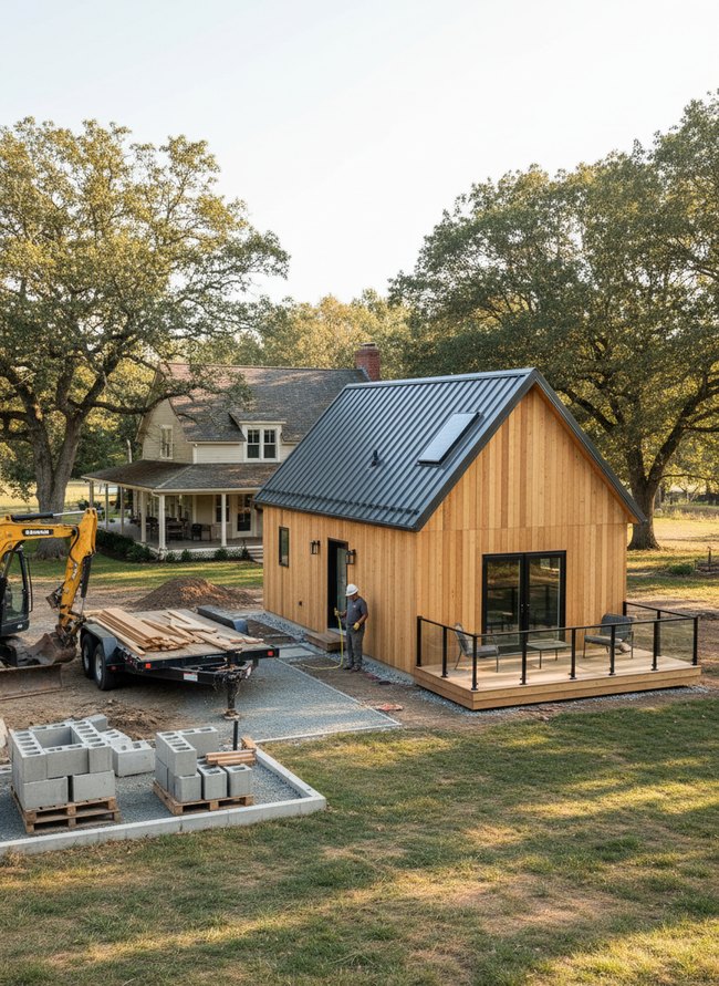 Gable Roof Countryside Retreat