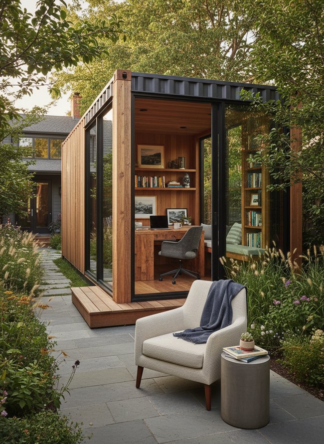Chic Garden Office Pod