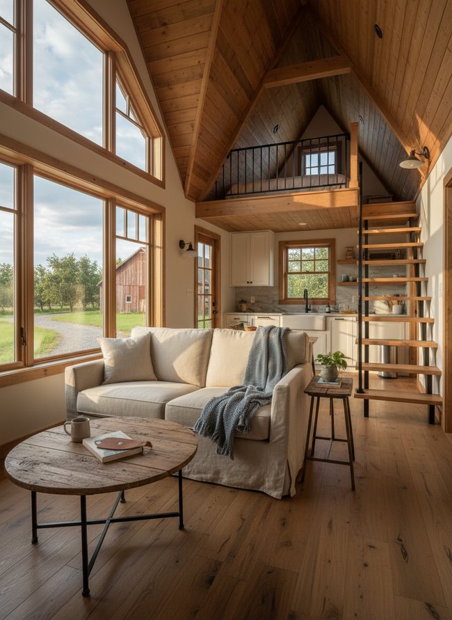 Compact A-Frame Dwelling