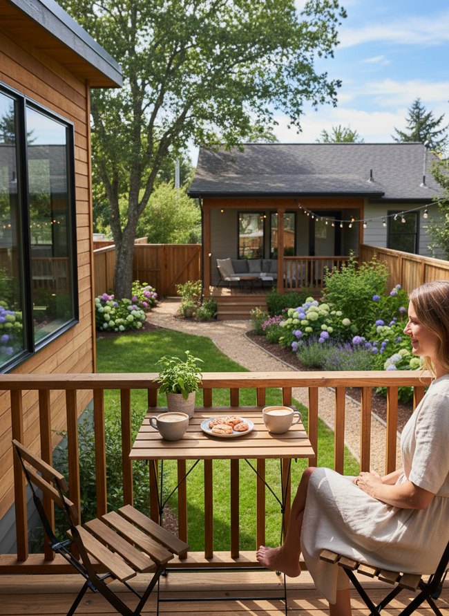 Foldaway Bistro Balcony