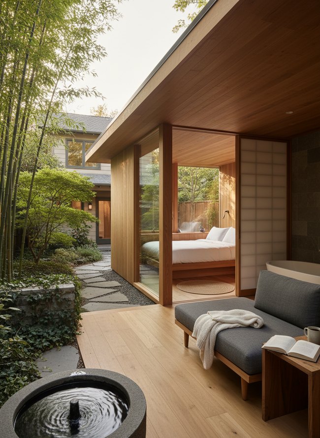 Zen Minimalist Backyard Dwelling