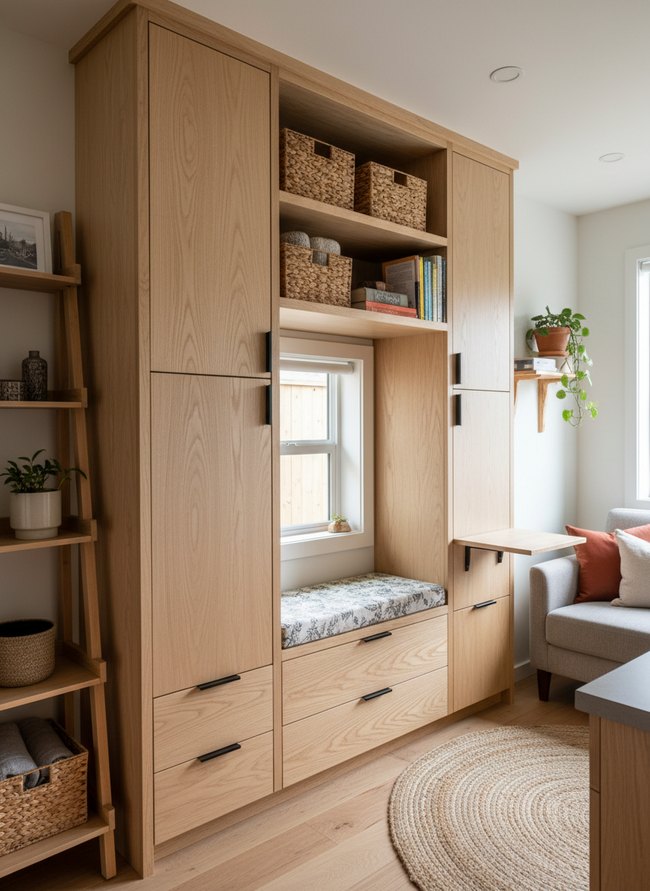 Built-In Nook Cabinetry
