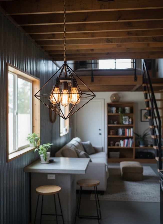 Industrial Edison Bulb Fixture
