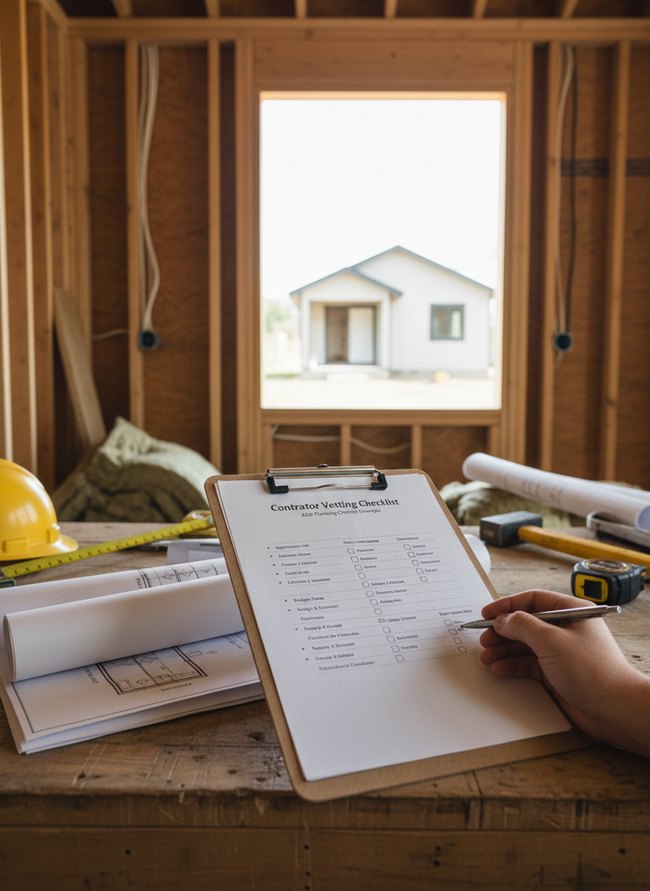 Contractor Vetting Checklist