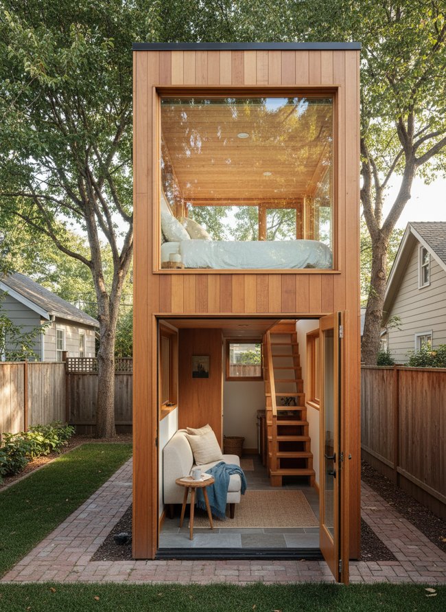 Vertical Stacked Living Unit
