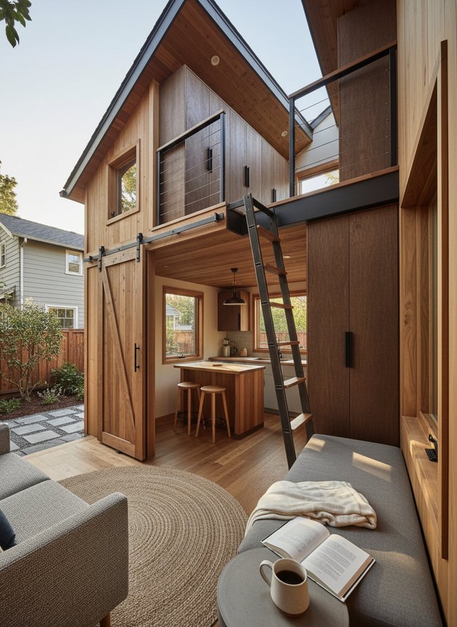Hidden Wardrobe Loft Structure