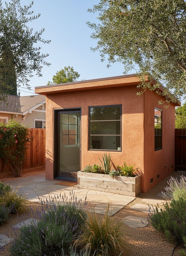 Warm Stucco Adobe Finish
