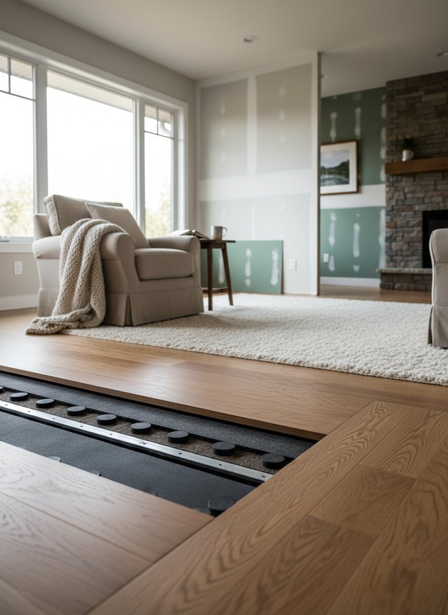 Vibration Dampening Floor Underlayment
