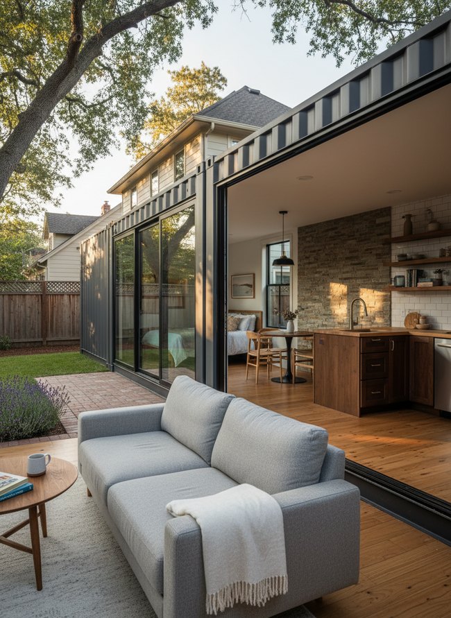 Expansive Double-Container Suite
