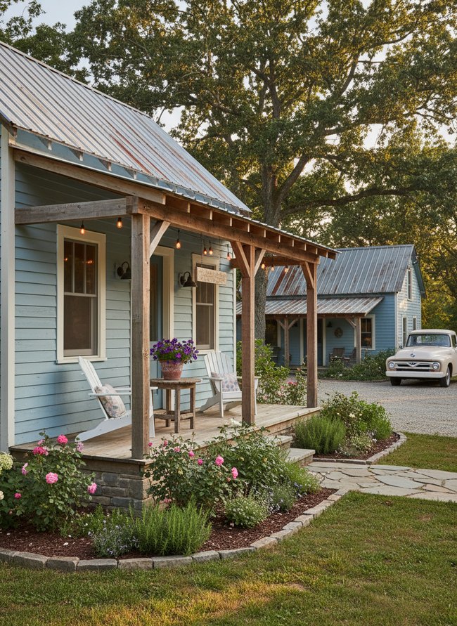 Farmhouse Porch ADU Delight