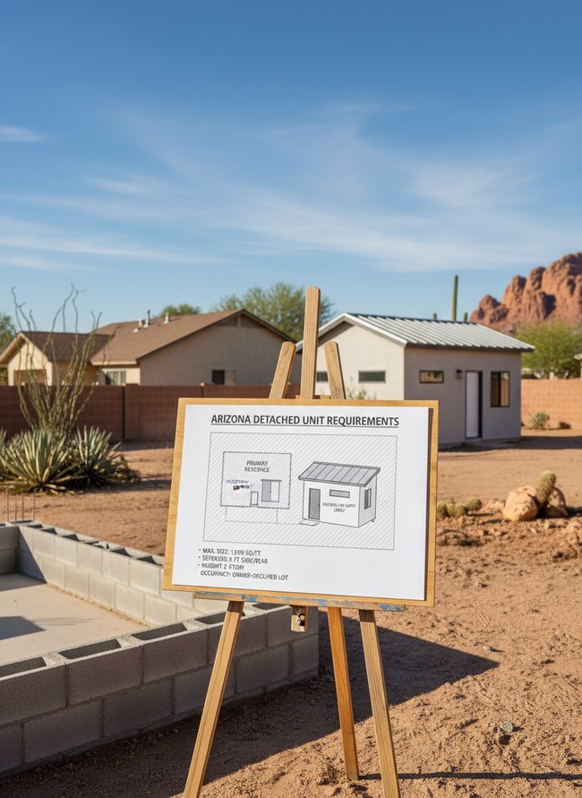 Arizona Detached Unit Requirements