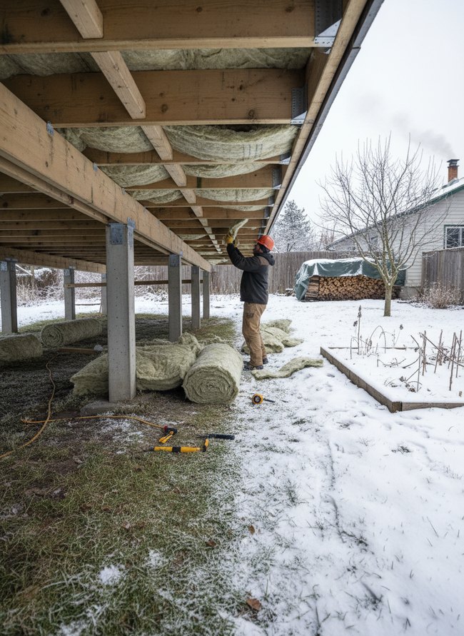 Underfloor Insulation Upgrade