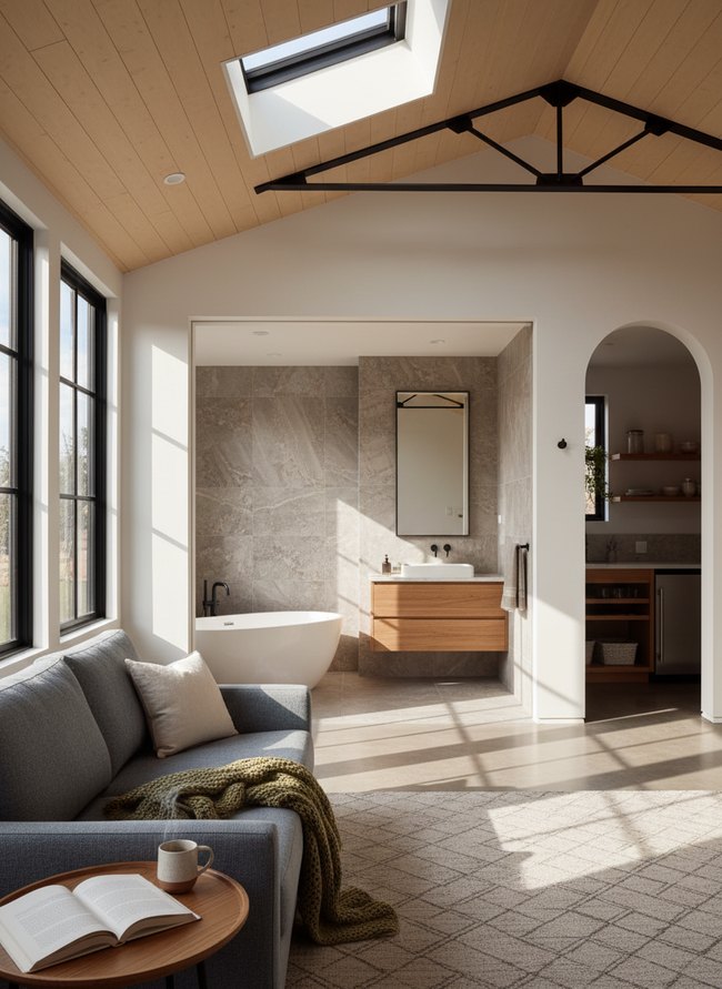 Skylight Illuminated ADU