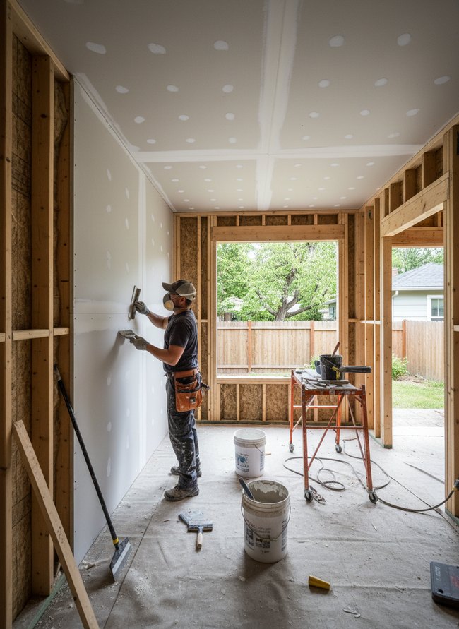 Drywall Panel Finishing