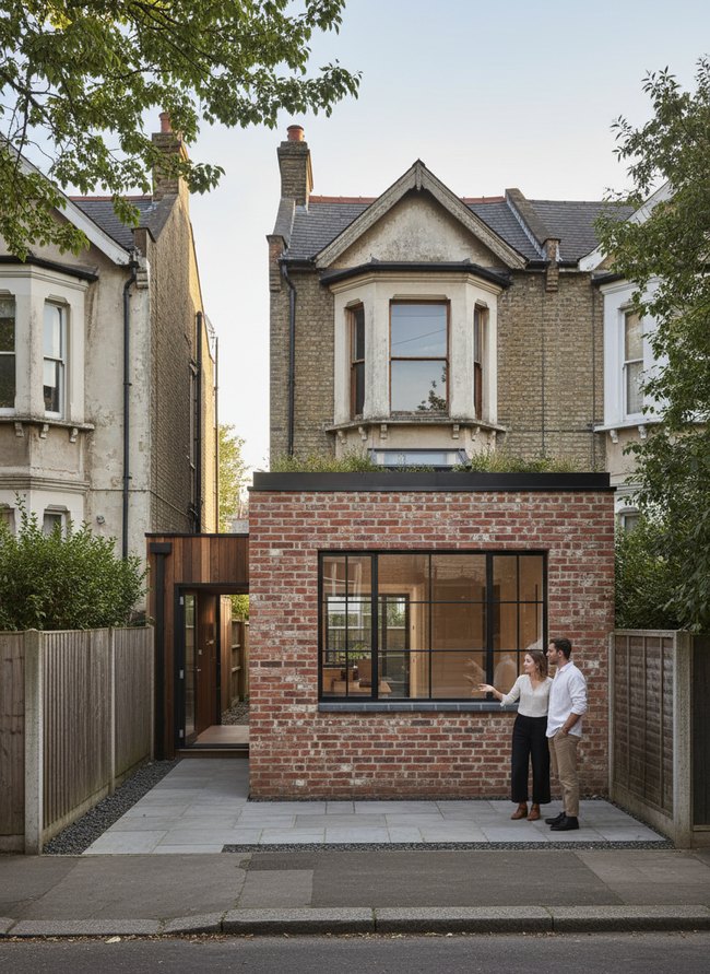 Urban Attached Side Extension