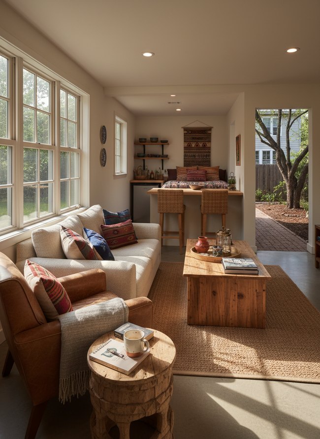 Eclectic Global Inspired ADU