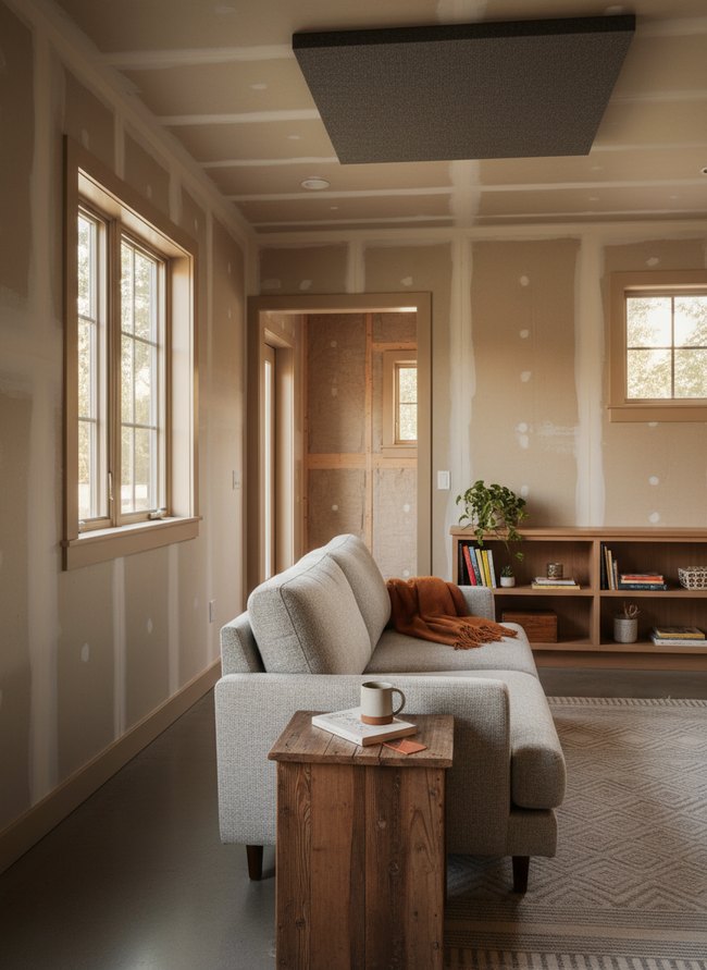 Green Glue Damped Drywall
