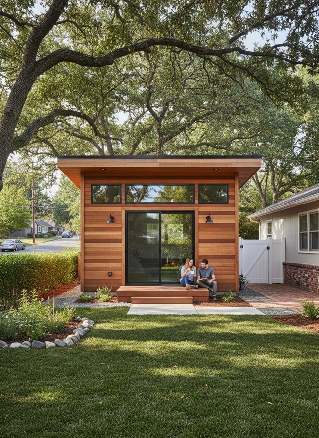 Cedar Siding ADU