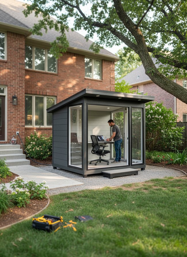 Foldable All-Weather Workspace