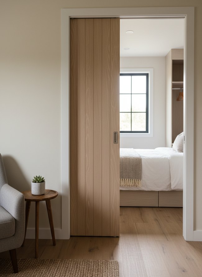 Compact Pocket Door System