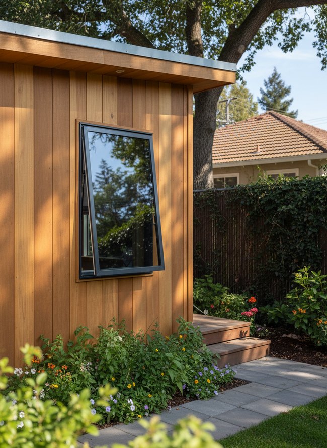 Tinted Top-Hinged Egress