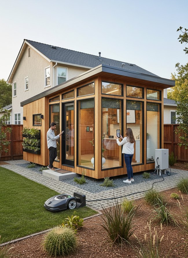 Smart Tech Integrated Dwelling