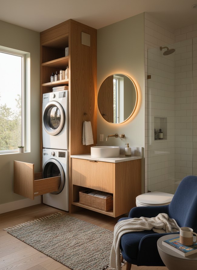 Integrated Laundry Nook
