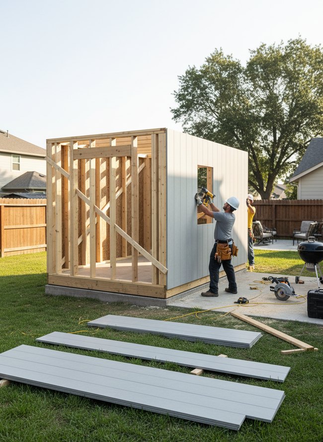 Exterior Siding Attachment