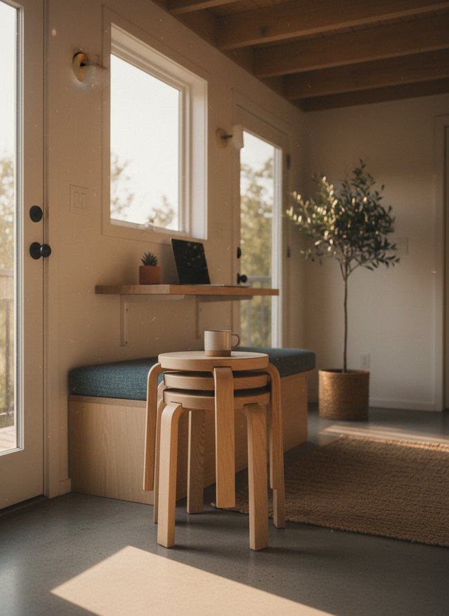 Stackable Stool Seating