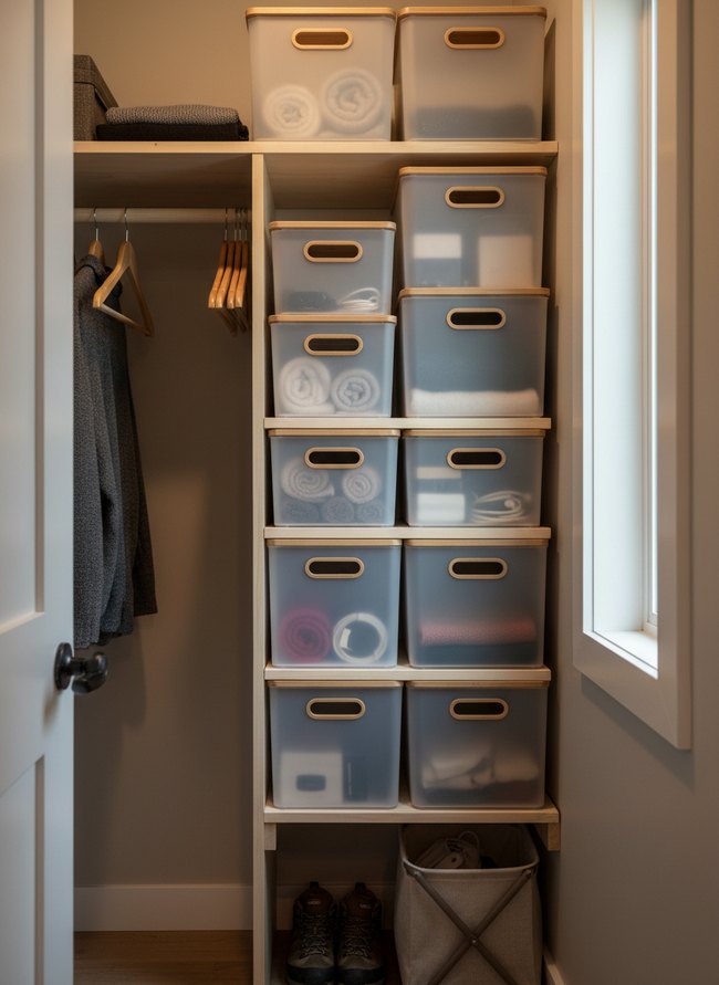 Modular Stackable Bins
