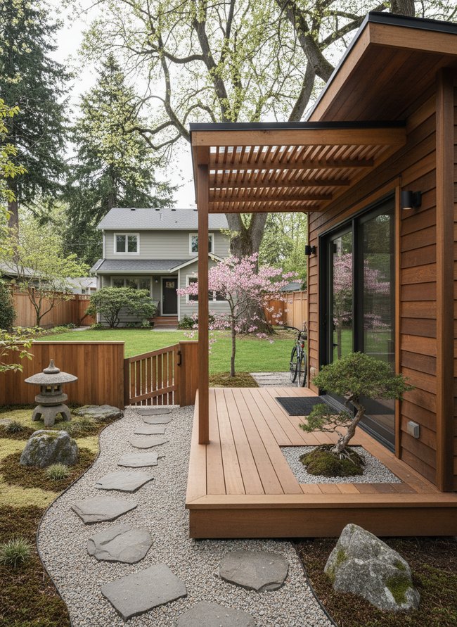 Japanese Zen Garden Entry