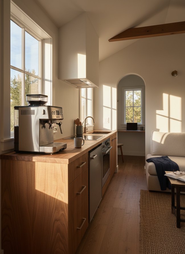 Integrated Coffee Espresso Station