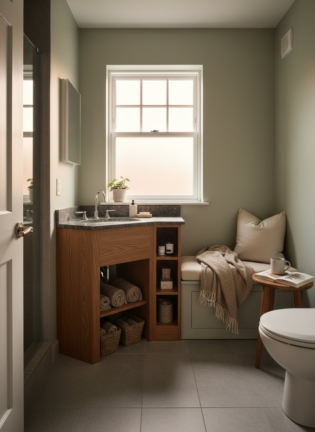 Corner Fit Basin Stand