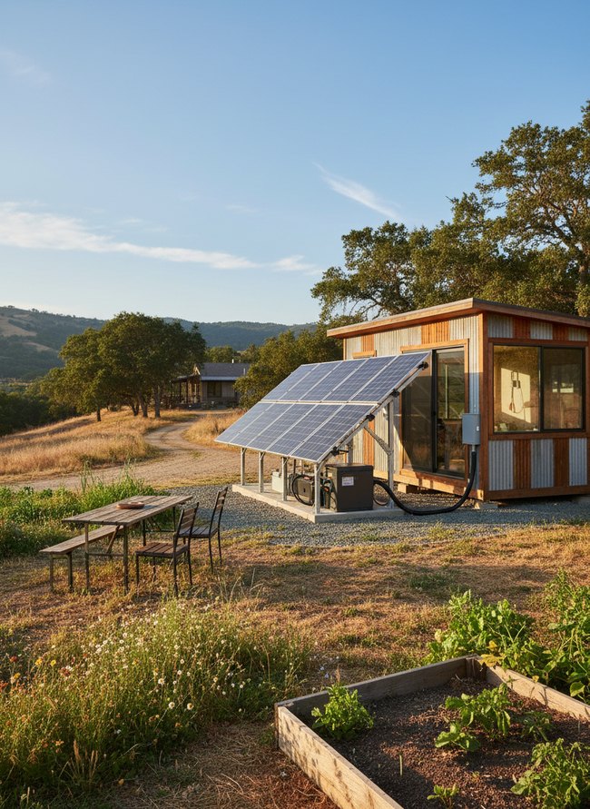 Sustainable Off-Grid Powerplant