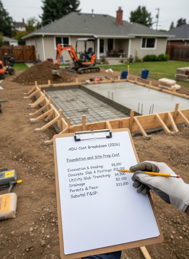 Foundation and Site Prep Cost