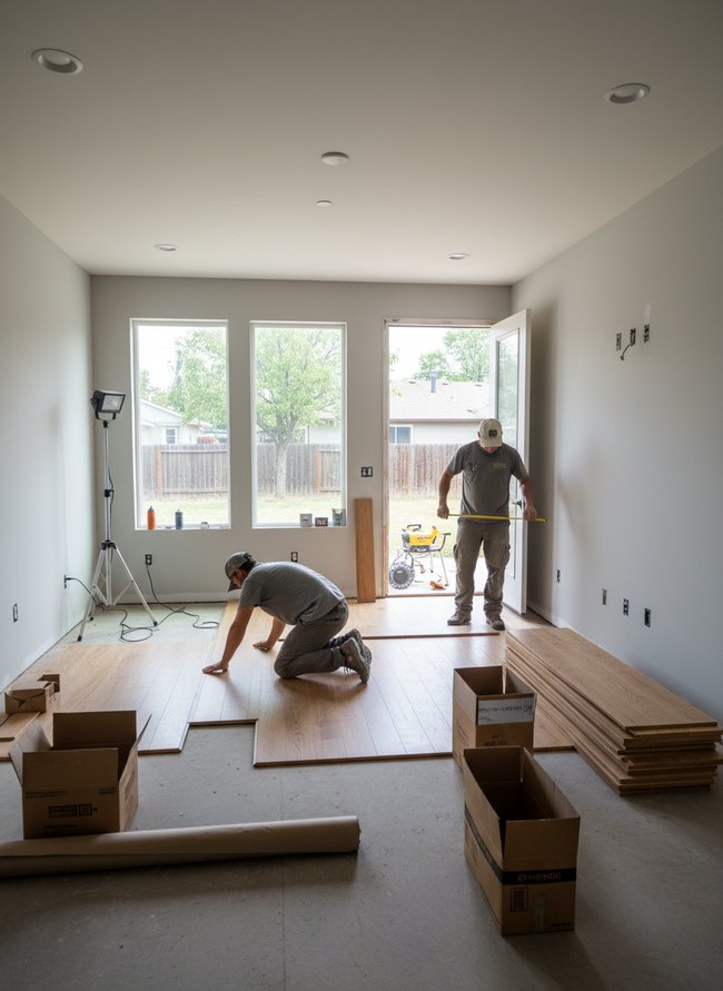 Flooring Completion Phase