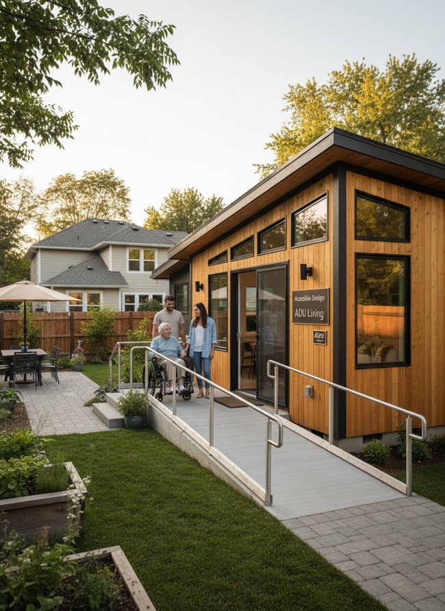 Accessible Design ADU Living