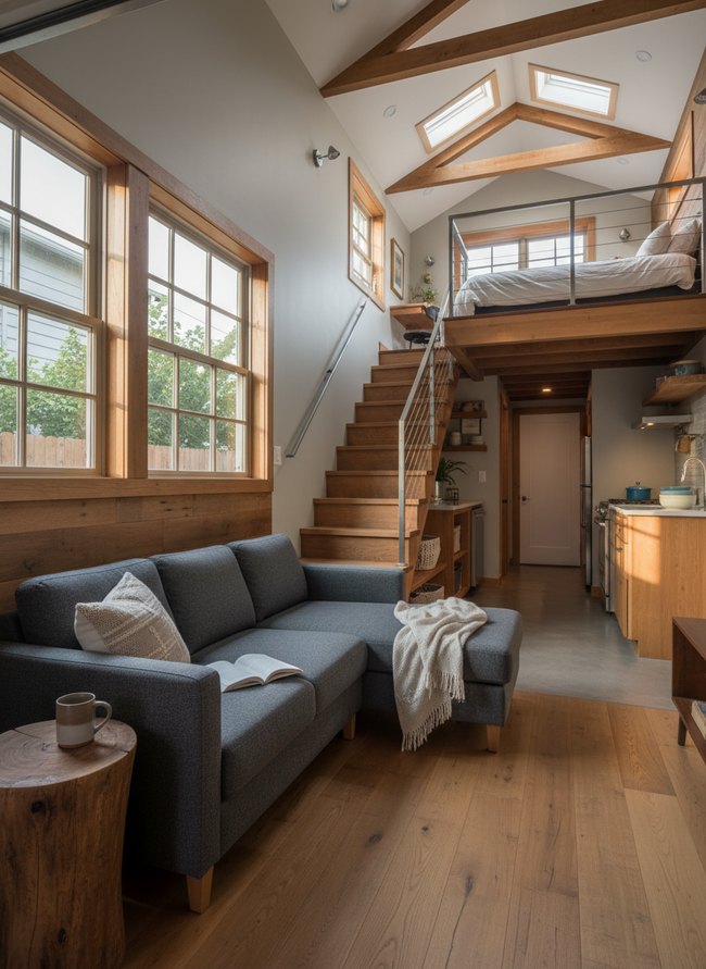 Modular Loft Living Area