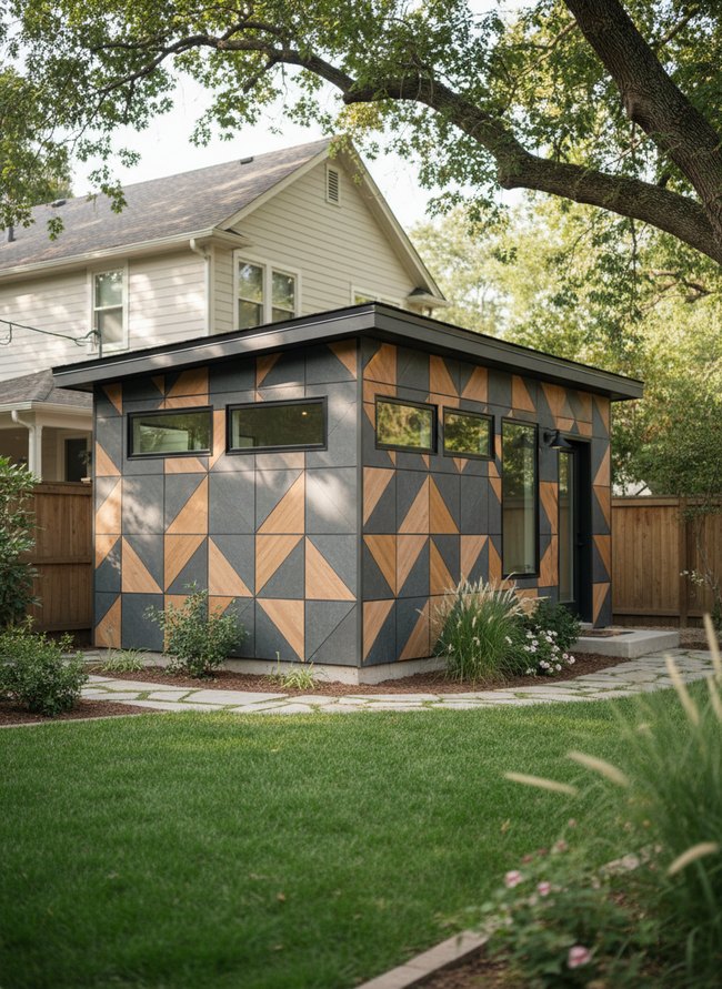 Geometric Patterned Composite Panels