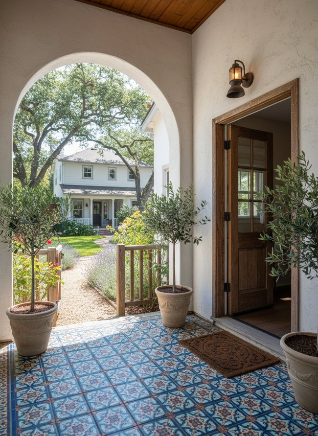 Mediterranean Tile Frontage