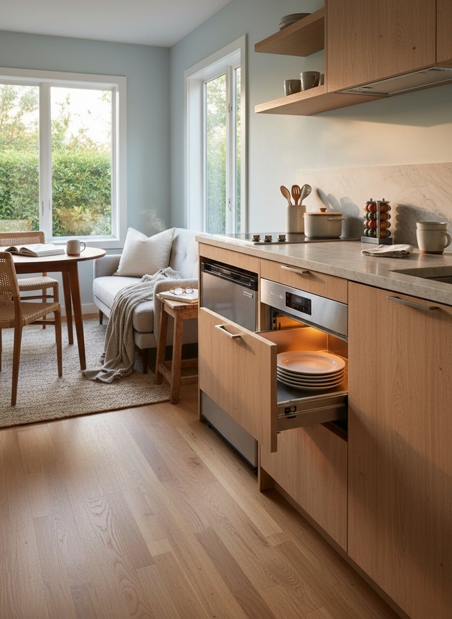 Pull Out Warming Drawer