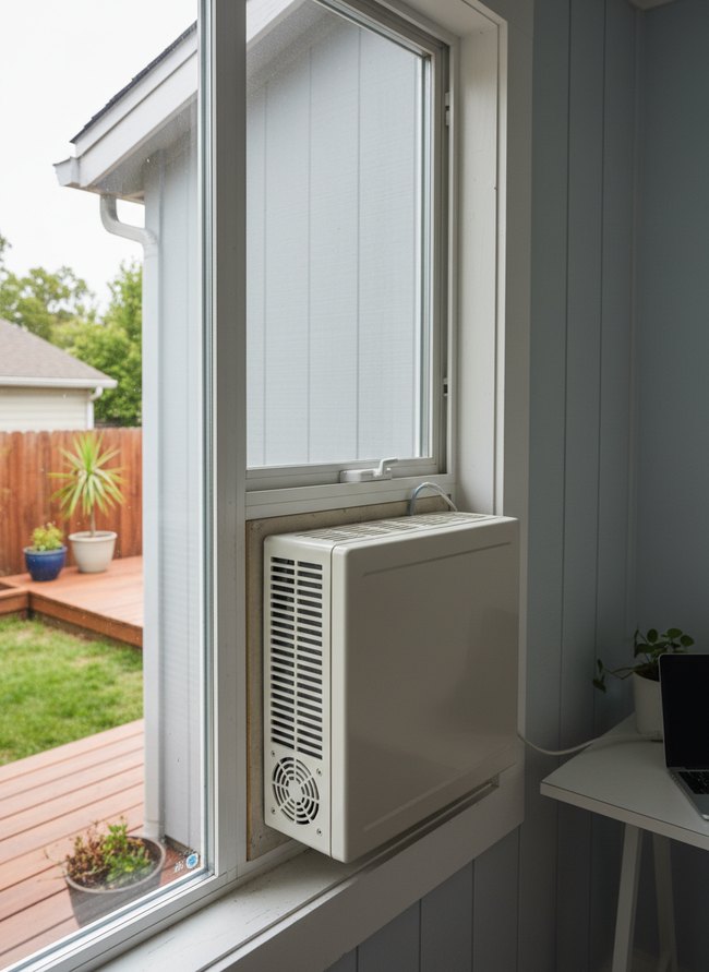 Space-Saving Window Mount
