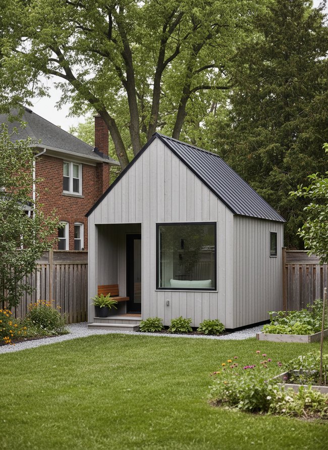 Scandi Minimalist ADU Hut