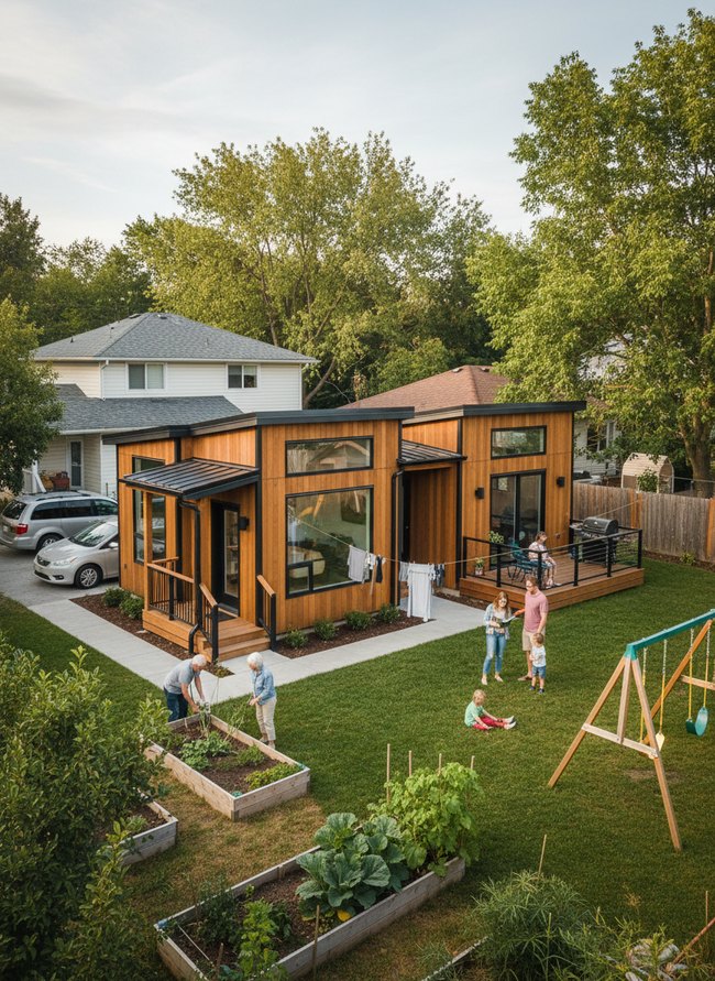 Multi-Unit Compact ADU